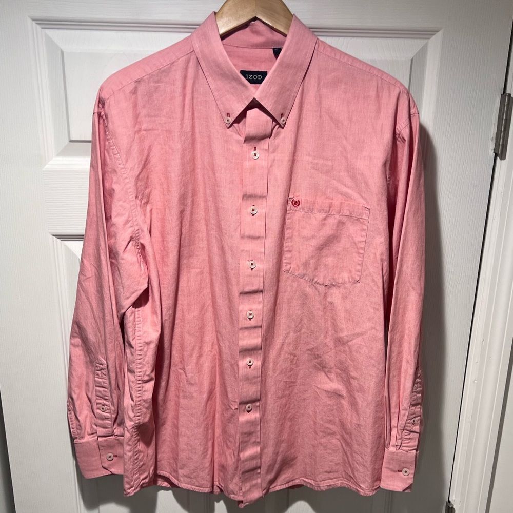 Izod dress shirt large